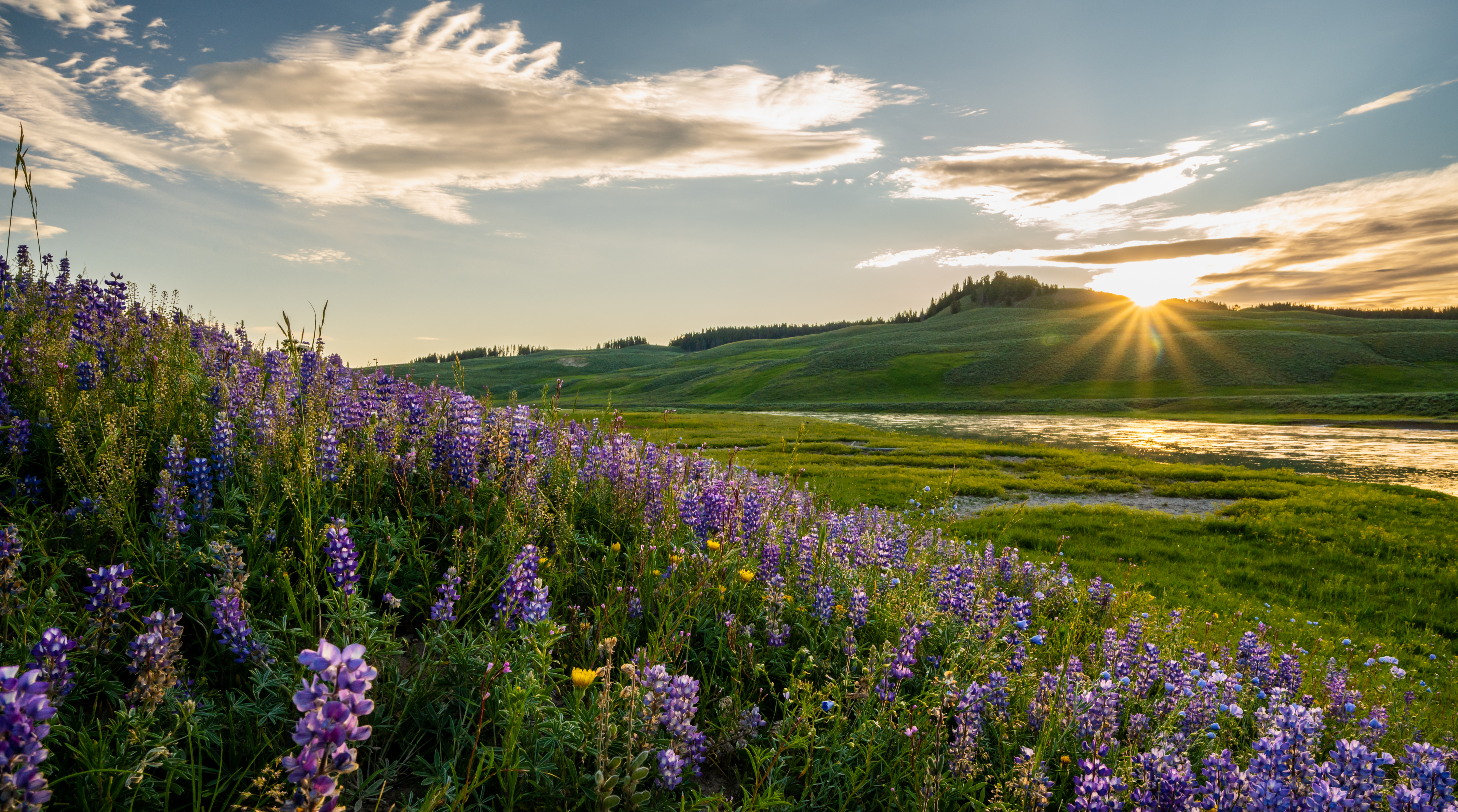 Peaceful Idaho landscape representing comfort, reflection, and hospice support